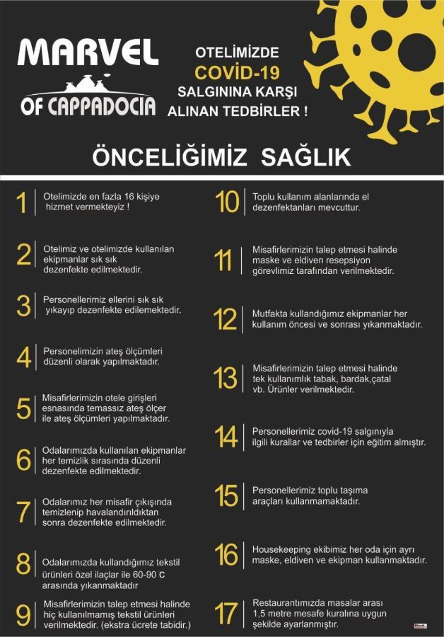 格雷梅 Marvel Of Cappadocia酒店 外观 照片